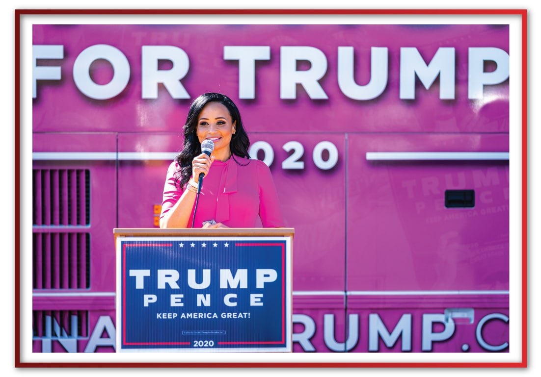 Katrina Pierson At Trump Rally