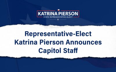 Representative-Elect Katrina Pierson Announces Capitol Staff